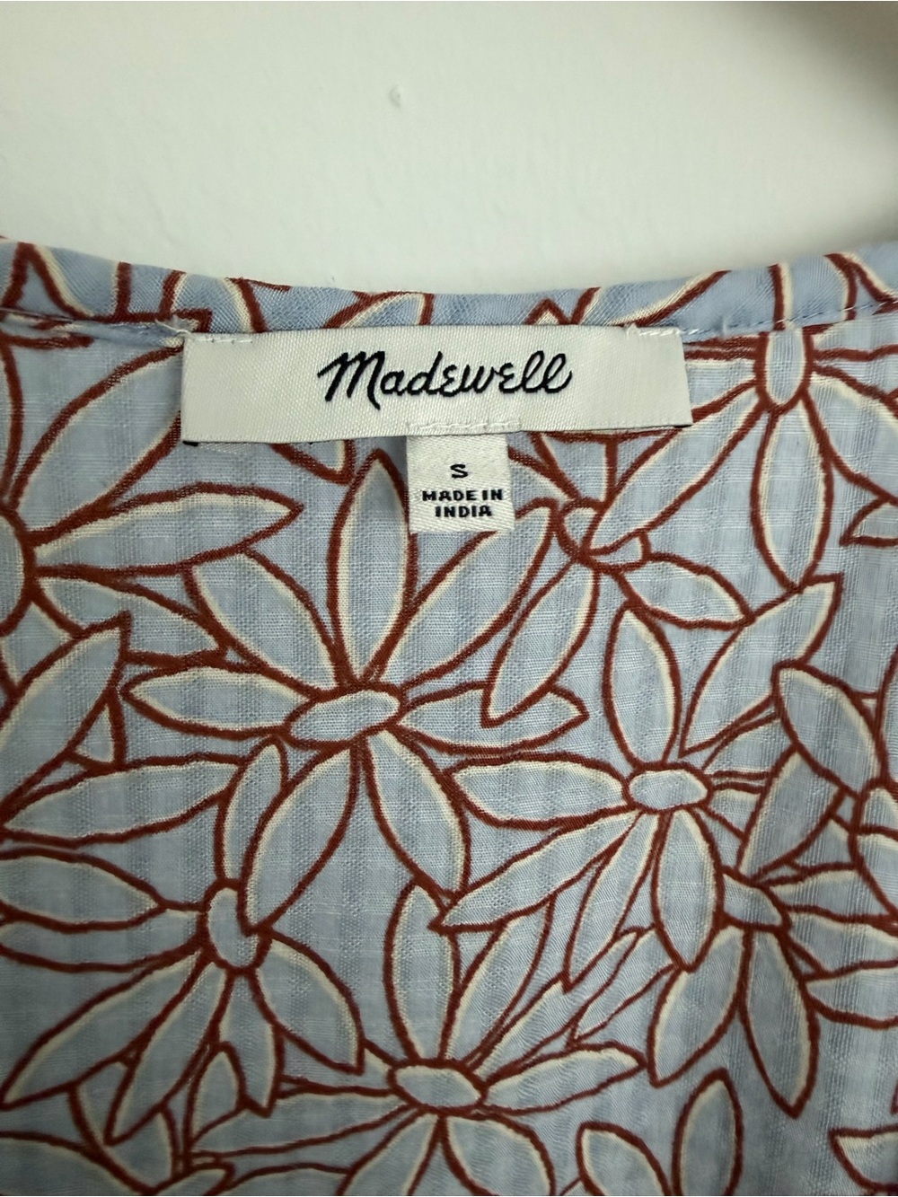 Madewell Marianna midi dress Dream On Daisies floral pattern cottage peasant - Picture 10 of 16